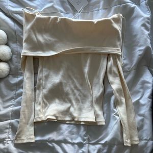 Off the shoulder zara long sleeve top